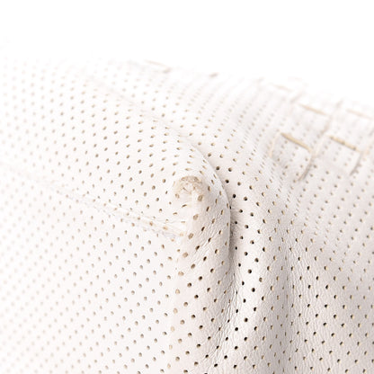 Bottega Veneta Nappa Intrecciato Perforated Regent Tote White 12 of 18