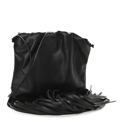 Bottega Veneta Nappa The Fringe Pouch Shoulder Bag Black 1 of 9