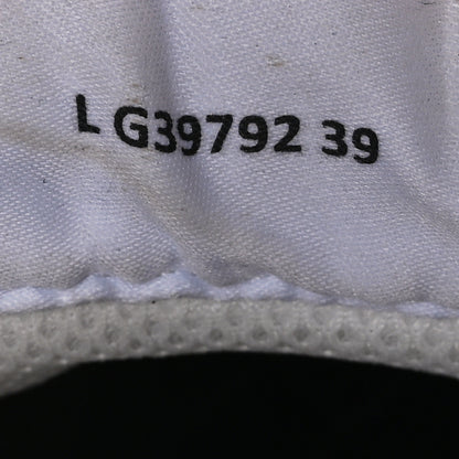 Chanel Fabric Laminated Calfskin Stretch CC Sneakers 39 White Gold Silver 7 of 9