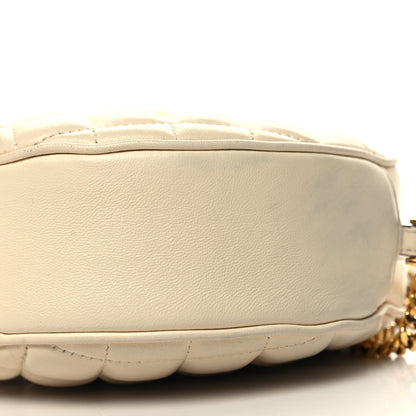 Versace Nappa Quilted La Medusa Round Camera Bag White 9 of 13