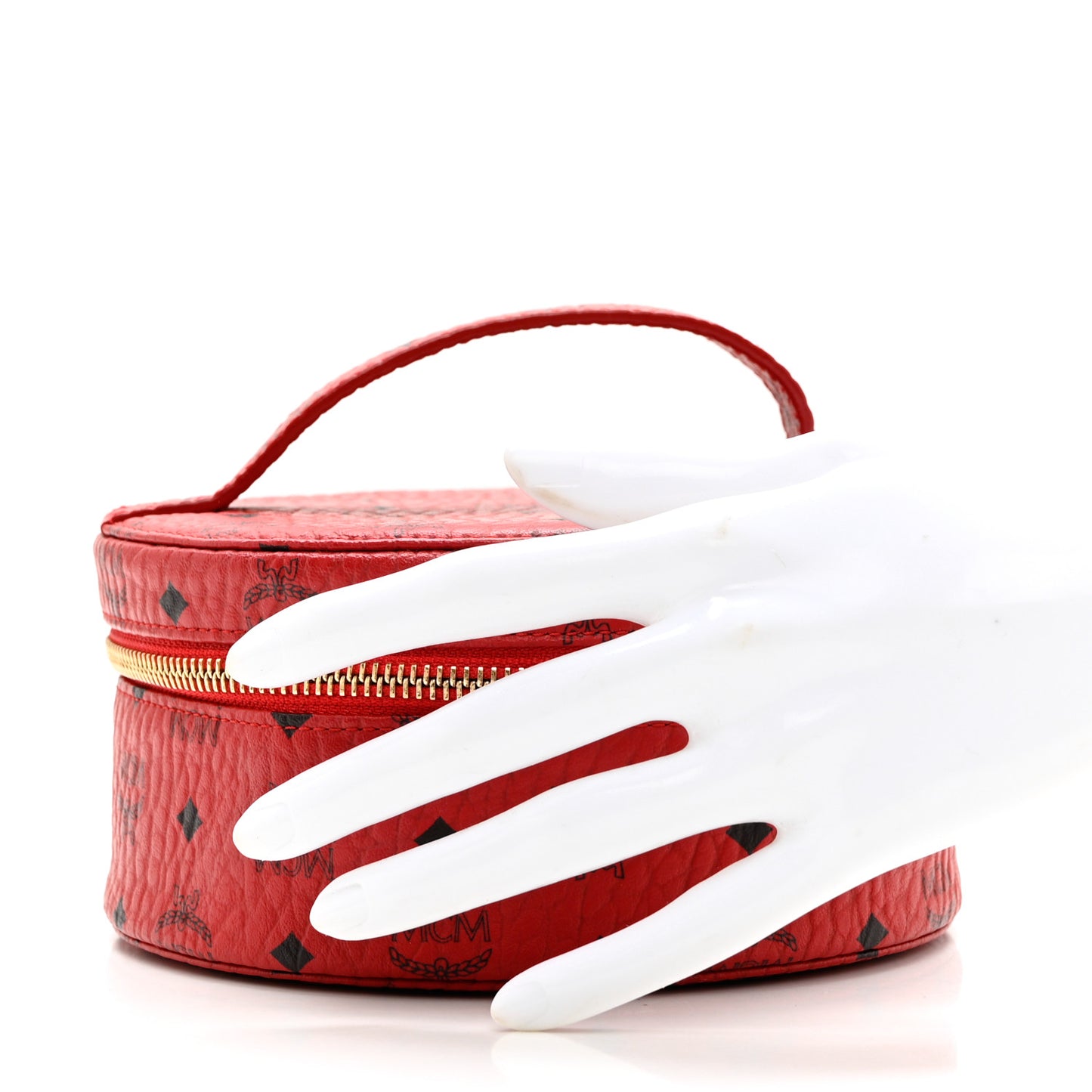 Visetos Vanity Cosmetic Case Red