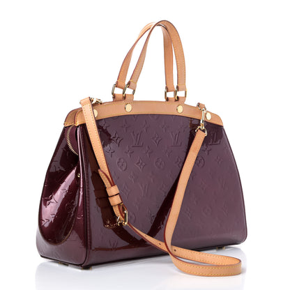 Louis Vuitton Vernis Brea MM Rouge Fauviste 2 of 4