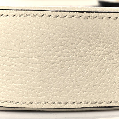 Gucci Textured Calfskin Web Mini Ophidia Round Shoulder Bag Mystic White 10 of 10