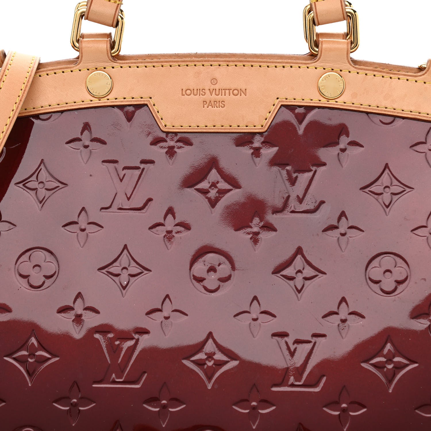 Louis Vuitton Vernis Brea MM Amarante 8 of 10