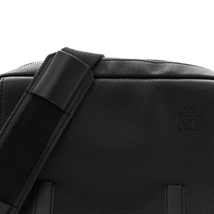 Loewe Soft Grained Calfskin XS Military Messenger Bag Black 8 of 11