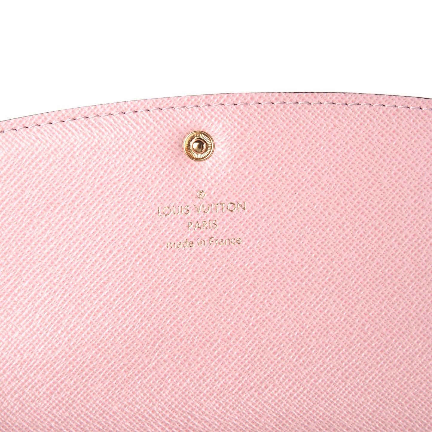 Monogram Emilie Wallet Rose Ballerine