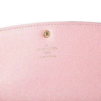 Louis Vuitton Monogram Emilie Wallet Rose Ballerine 6 of 8