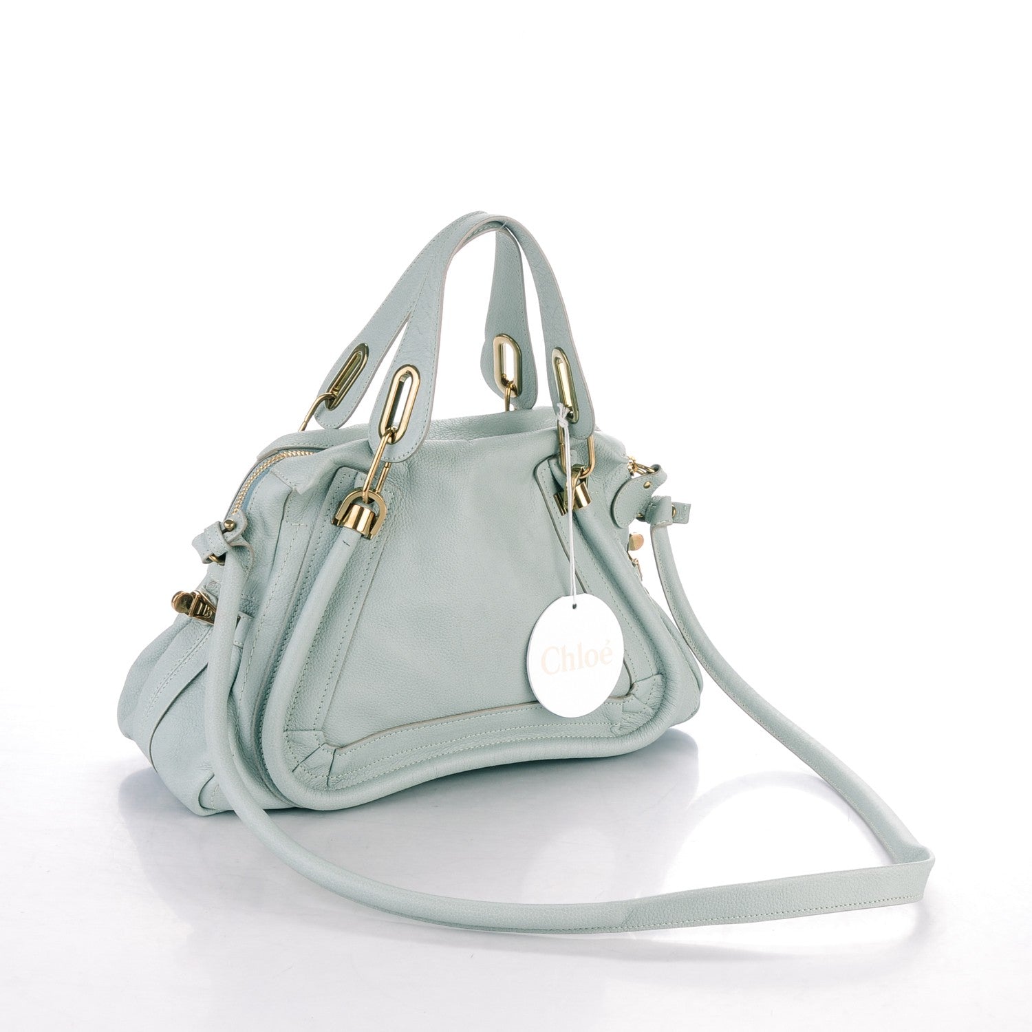 Chloe Calfskin Medium Paraty Atoll Blue 3 of 8