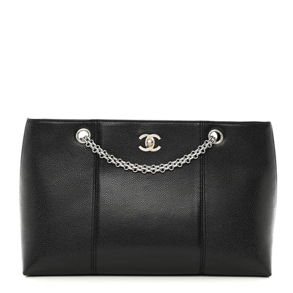 Chanel Grained Calfskin Bijoux Chain Shoulder Bag Black 1 of 10