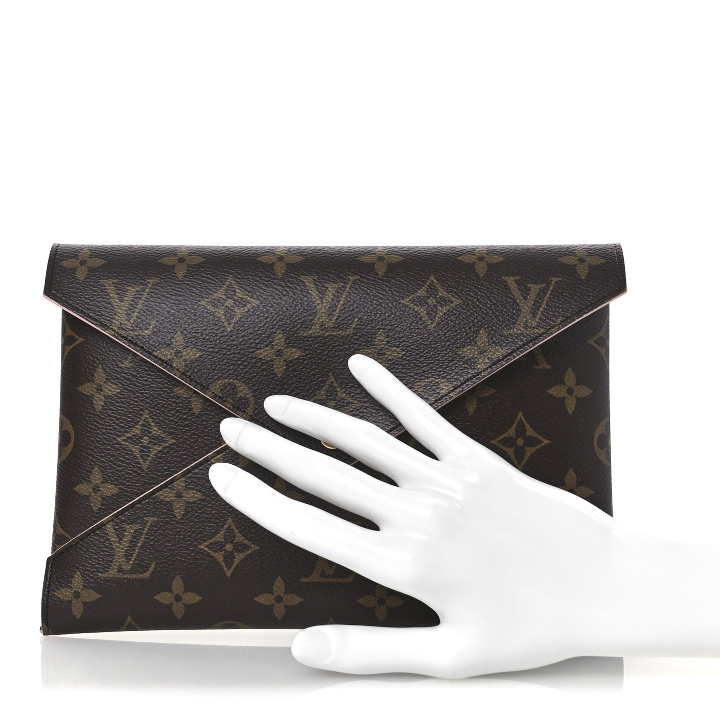 Monogram Large Kirigami Pochette Insert Rose Ballerine