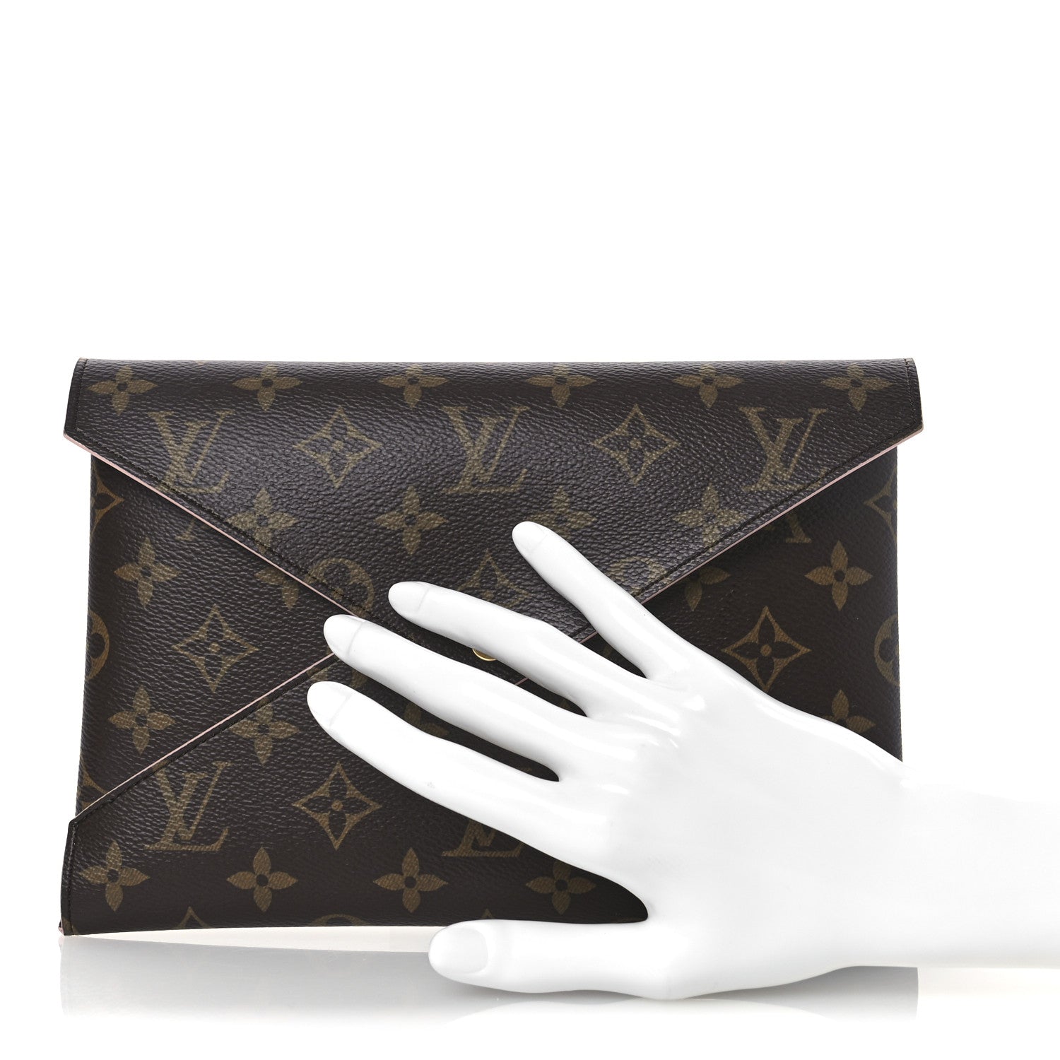 Louis Vuitton Monogram Large Kirigami Pochette Insert Rose Ballerine 2 of 11