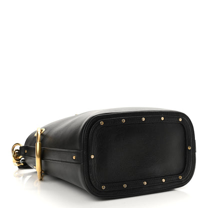 Chloe Smooth Calfskin Mini Roy Bucket Bag Black 4 of 11