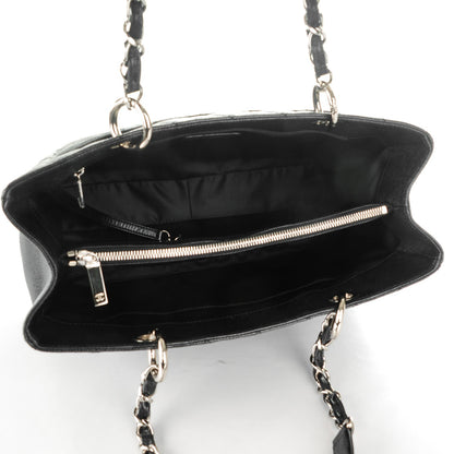 Chanel Caviar Quilted Grand Shopping Tote GST Black 5 of 9