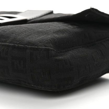 Fendi Zucchino Baguette Black 8 of 8