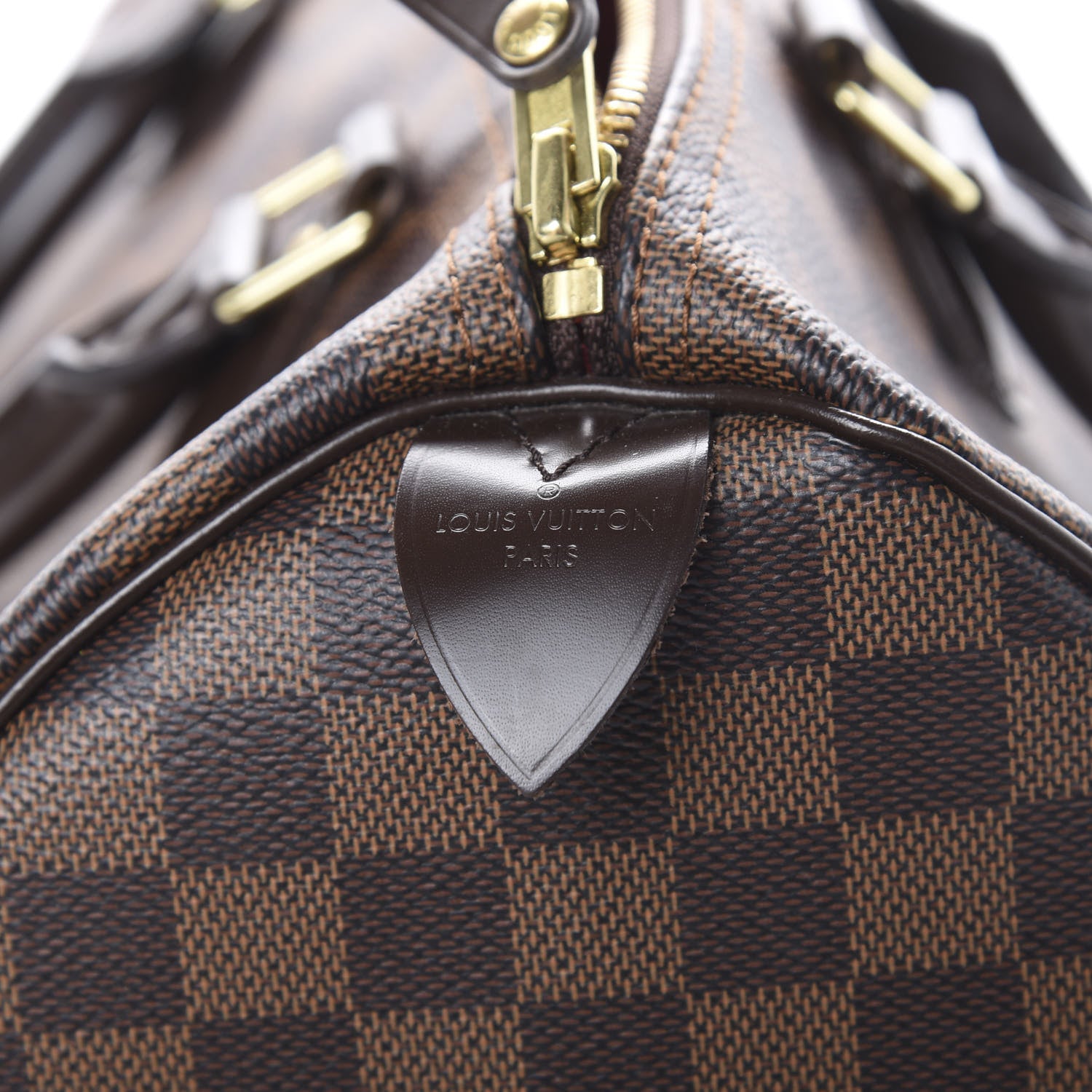 Louis Vuitton Damier Ebene Speedy 30 5 of 12