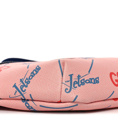 Gucci Coated Canvas Interlocking G Jetsons Childrens Belt Bag Pink 9 of 10