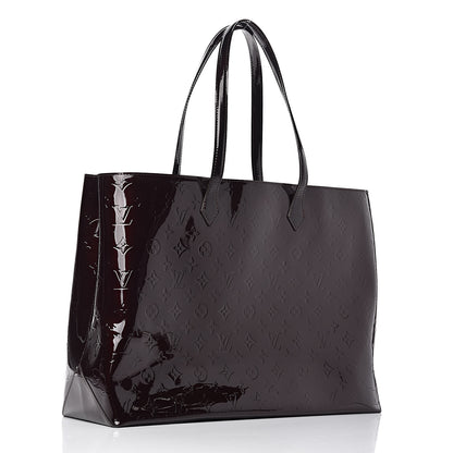 Louis Vuitton Vernis Wilshire GM Amarante 3 of 10