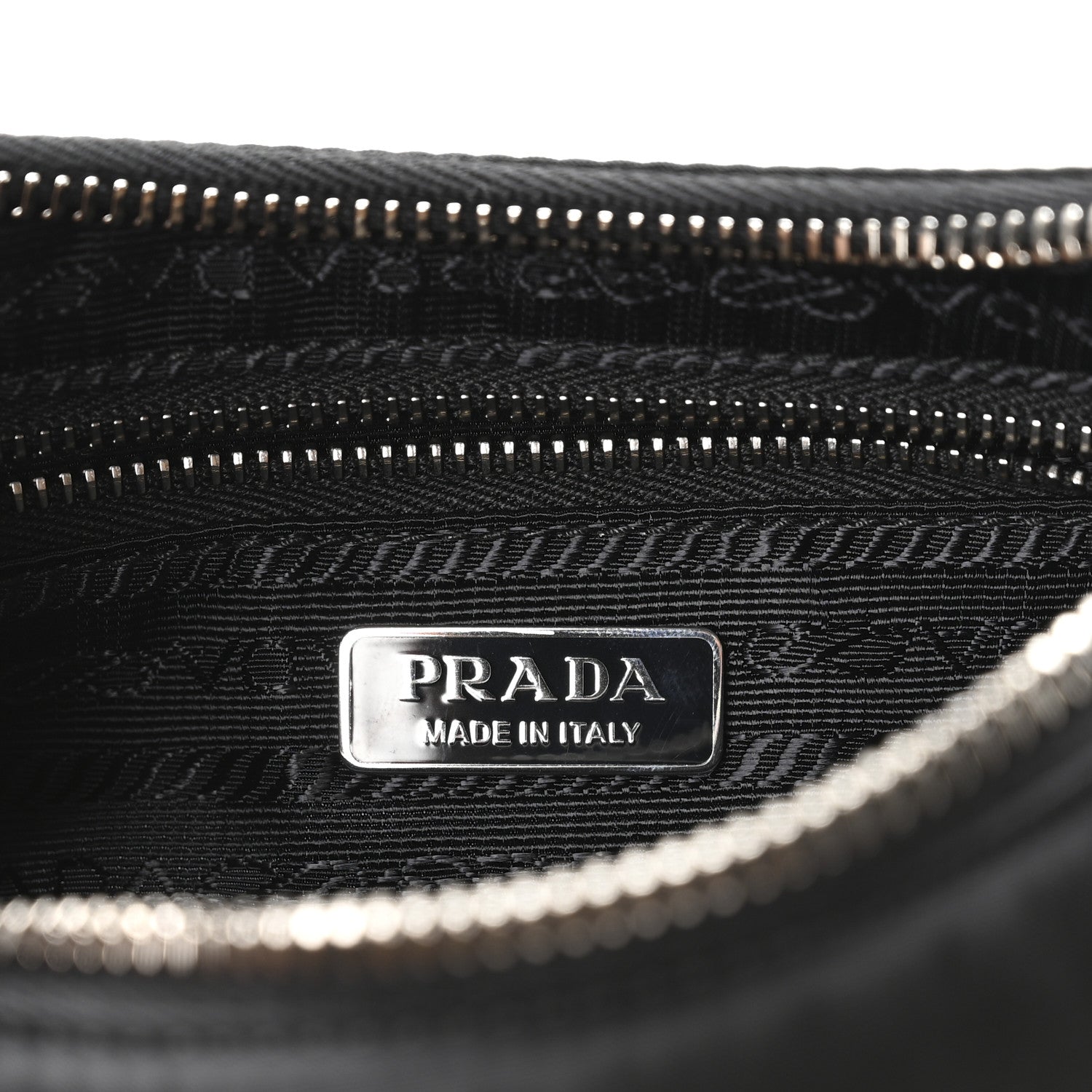 Prada Tessuto Nylon Mini Re-Edition 2000 Bag Black 6 of 10