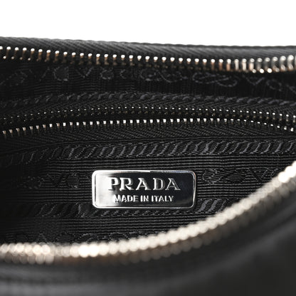Prada Tessuto Nylon Mini Re-Edition 2000 Bag Black 6 of 10