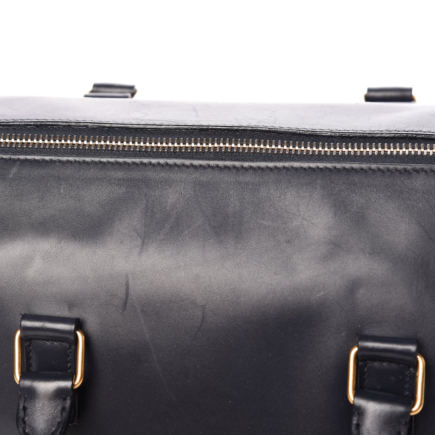 Saint Laurent Calfskin Classic Duffle 6 Marine 16 of 20