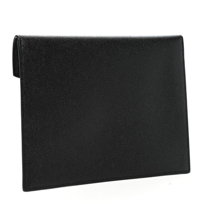 Saint Laurent Grain De Poudre Uptown Baby Pouch Black 3 of 6