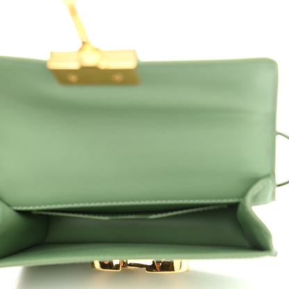 Christian Dior Smooth Calfskin Micro 30 Montaigne Flap Bag Mint Green 5 of 9