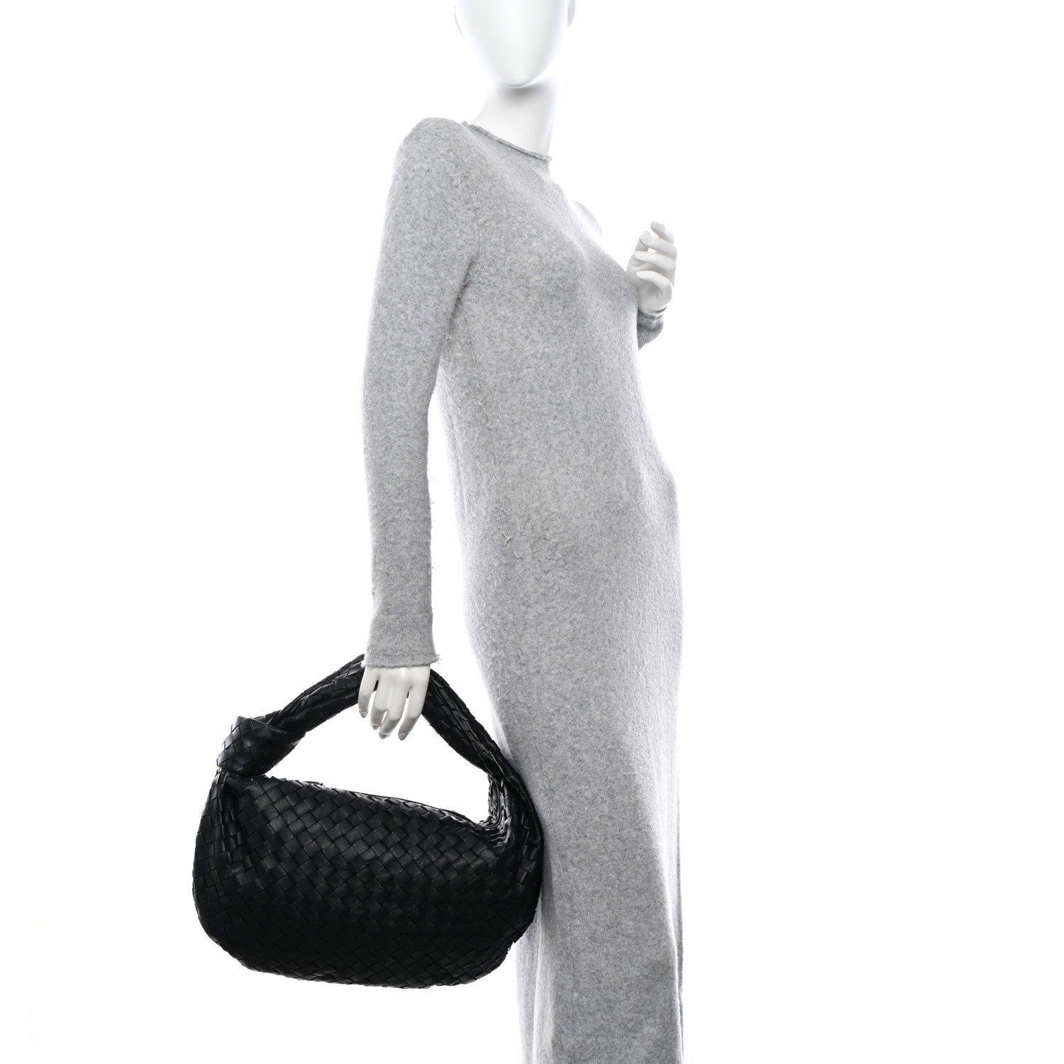 Bottega Veneta Nappa Intrecciato Teen Jodie Hobo Black 2 of 11