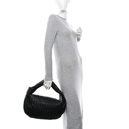 Bottega Veneta Nappa Intrecciato Teen Jodie Hobo Black 2 of 11