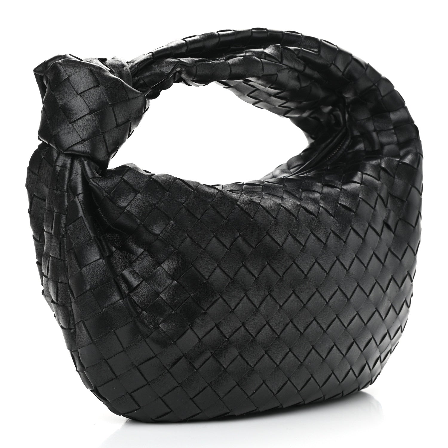 Bottega Veneta Nappa Intrecciato Teen Jodie Hobo Black 3 of 10