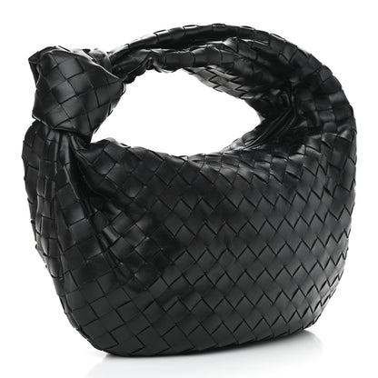 Bottega Veneta Nappa Intrecciato Teen Jodie Hobo Black 3 of 10