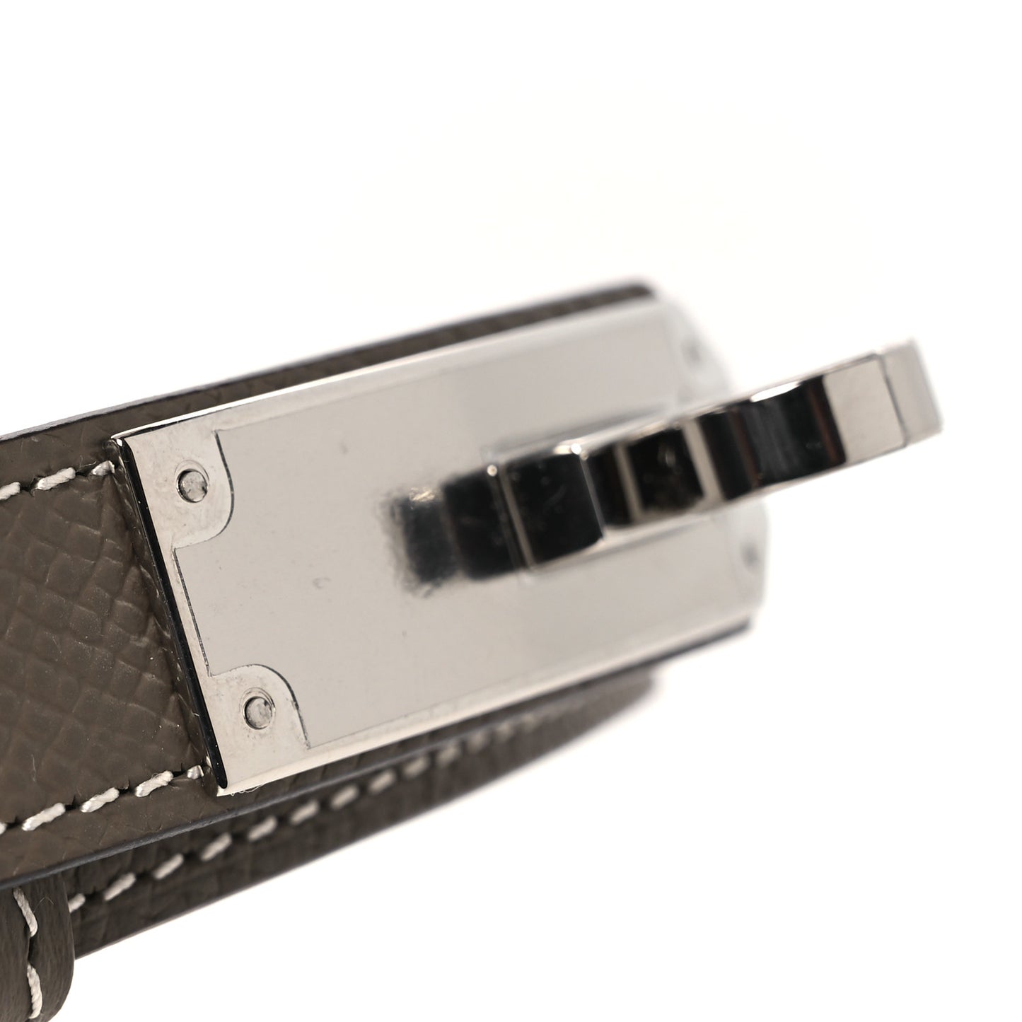 Epsom Kelly Pocket Belt Etoupe
