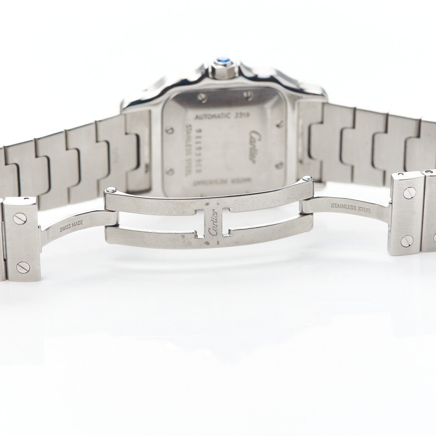 Cartier Stainless Steel 29mm Santos De Cartier Galbee Automatic Watch 5 of 5