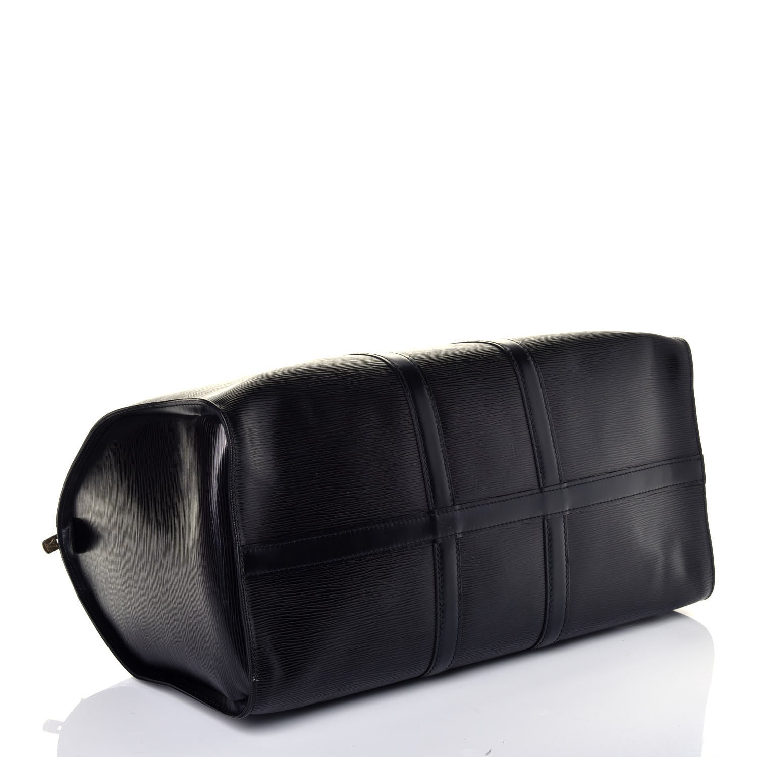 Louis Vuitton Epi Keepall 45 Black 3 of 8