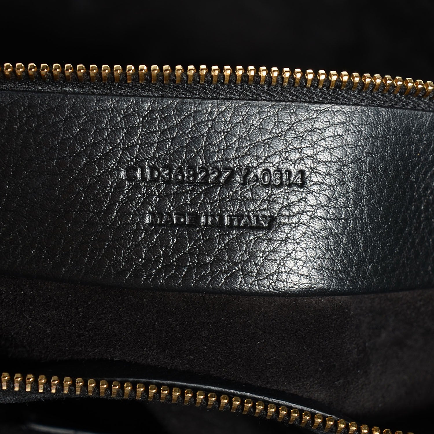 Saint Laurent Calfskin Suede Large Muse Two Black 9 of 9