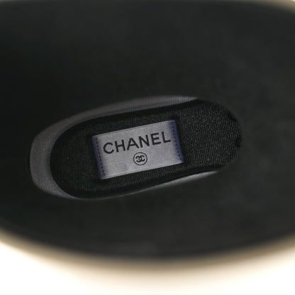 Chanel Caoutchouk CC High Boots 36 Dark Beige 7 of 8