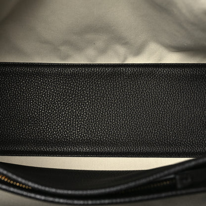 Chanel Grained Calfskin Suede Urban Essentials Large Shopping Bag Dark Beige Black 4 of 10