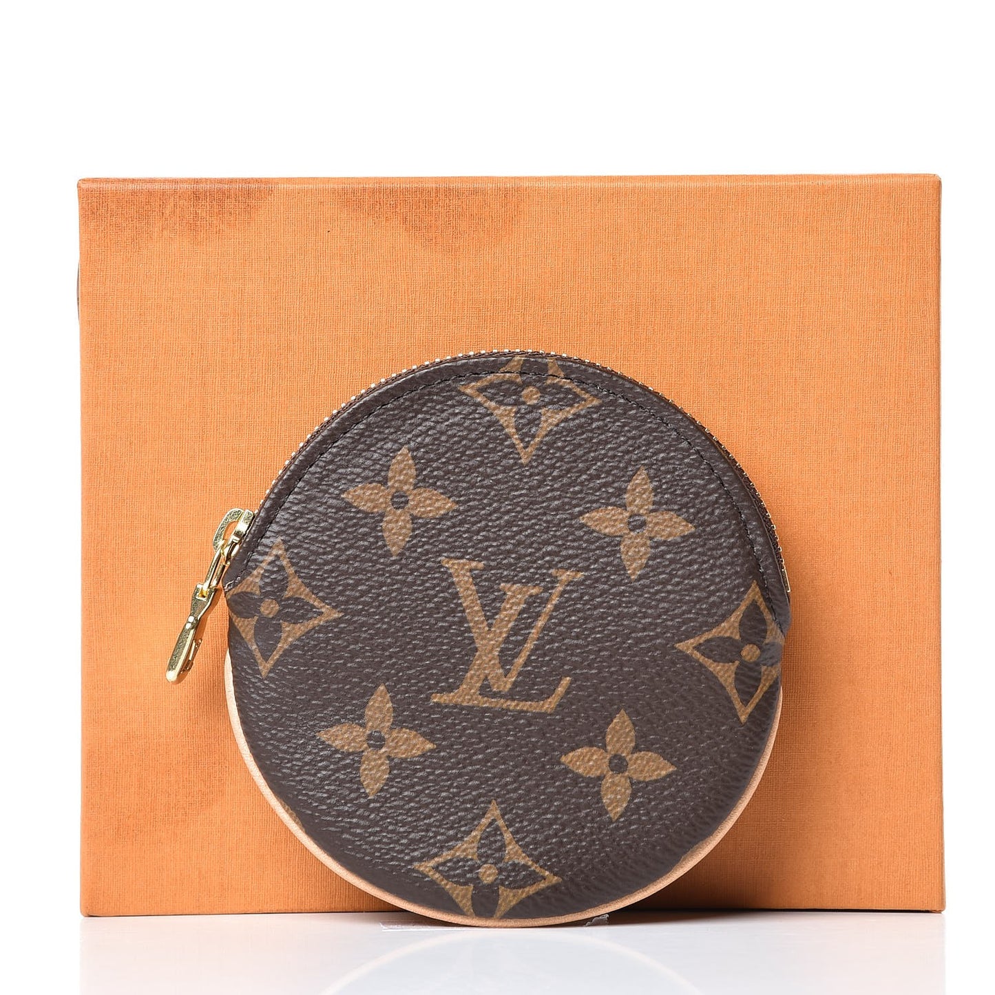 Monogram Round Coin Purse