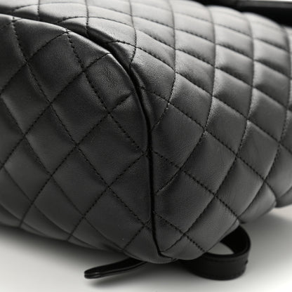 Chanel Calfskin Quilted Small Urban Spirit Backpack Black 10 of 10