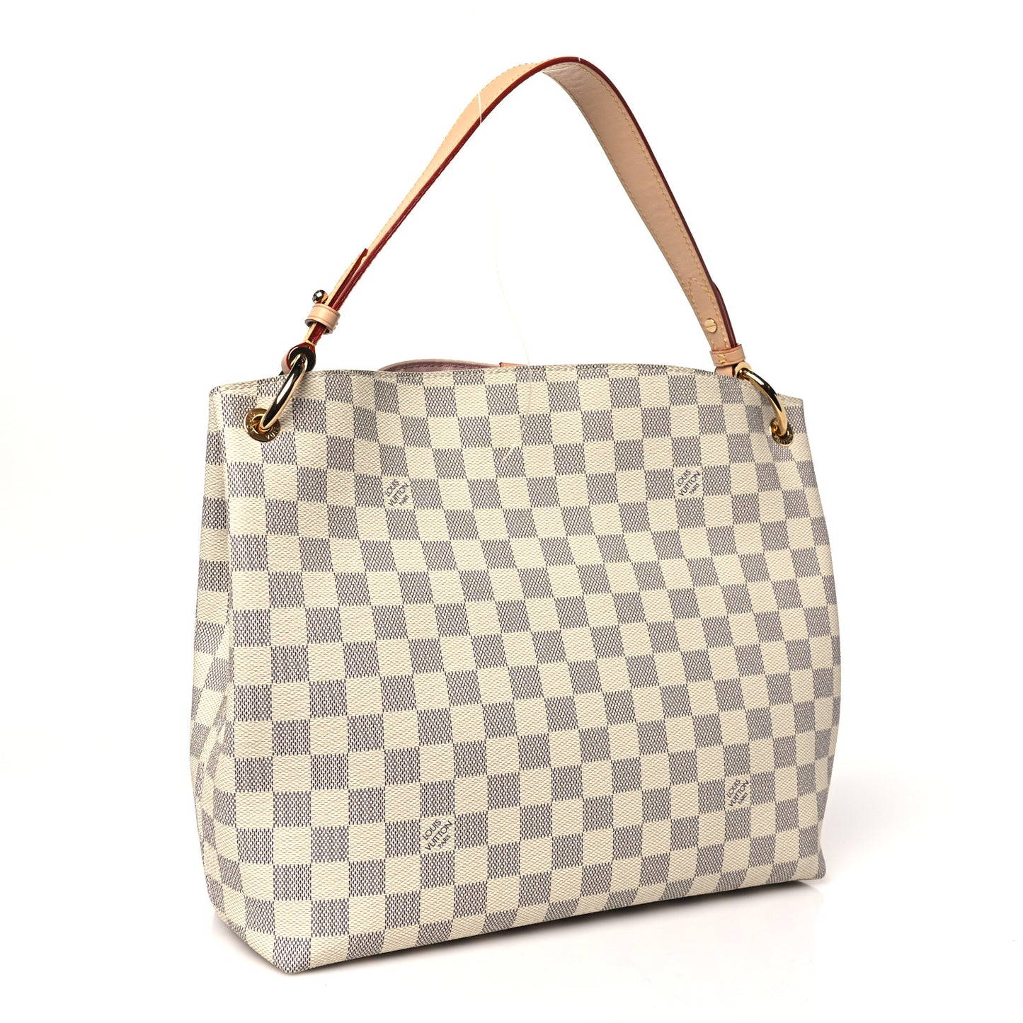 Damier Azur Graceful PM Rose Ballerine