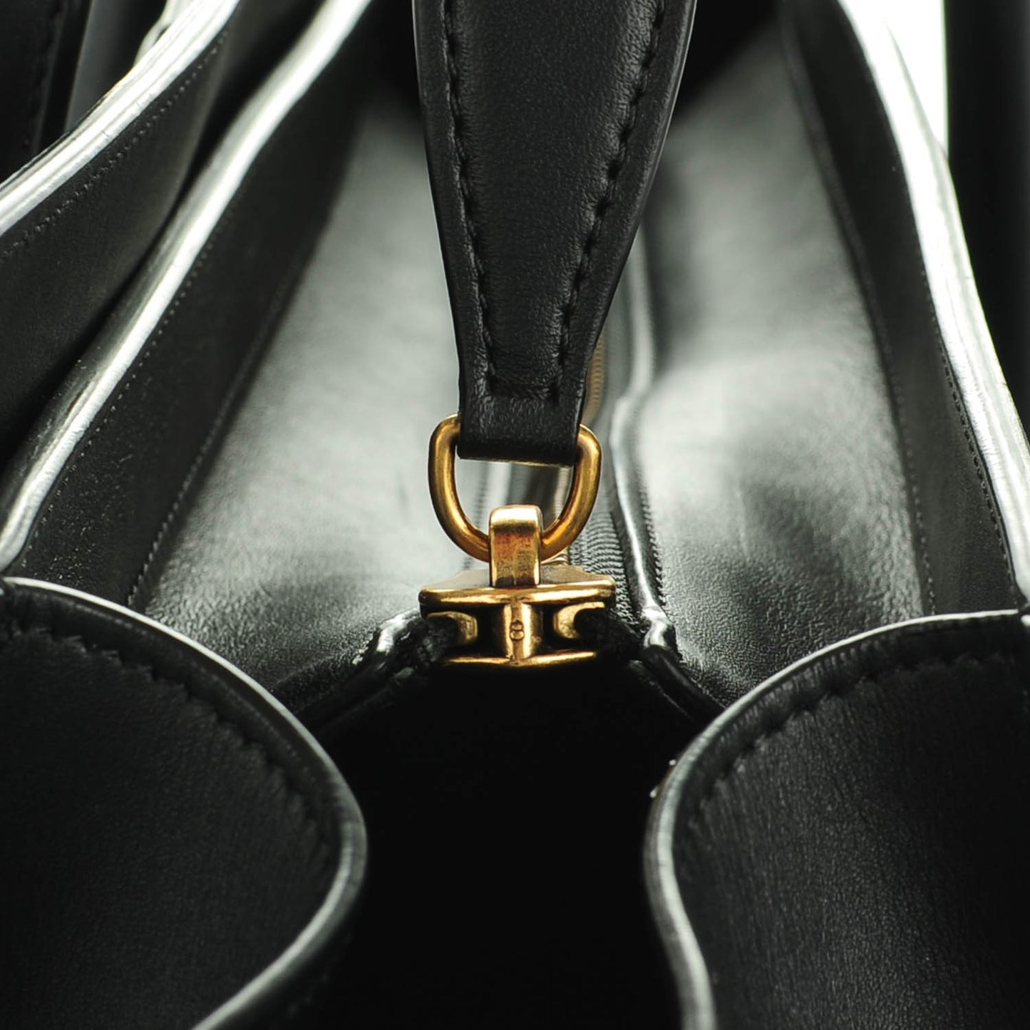 Smooth Calfskin Mini Luggage Black
