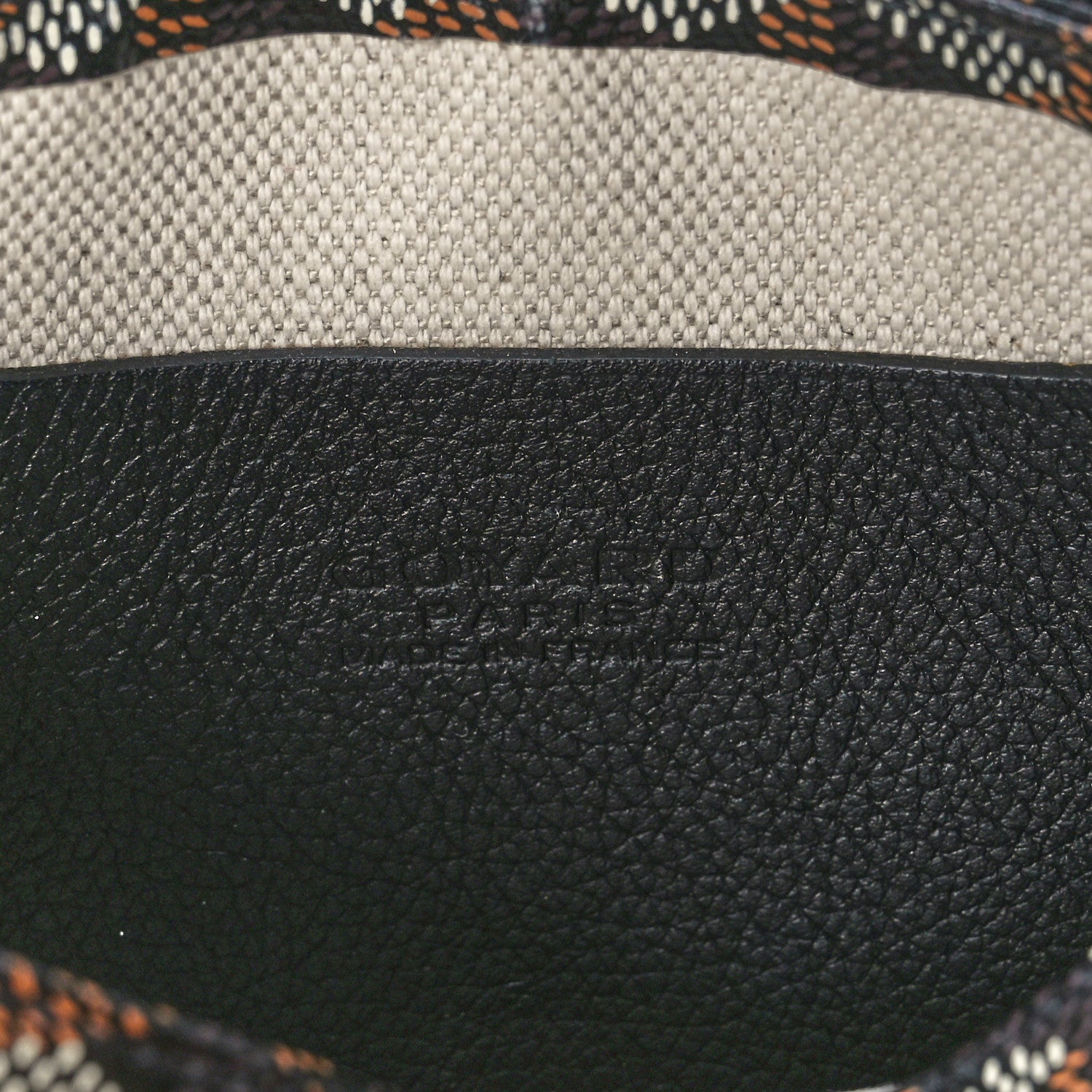 Goyard Goyardine Plumet Wallet Clutch Black 6 of 12