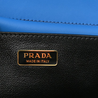 Prada City Calf Saffiano Cahier Bag Marea Black 5 of 8