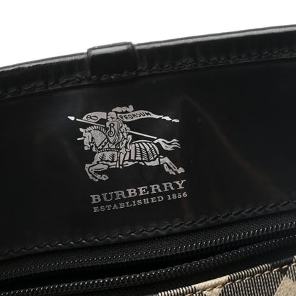 Burberry Nova Check Large Nickie Tote Black 6 of 10