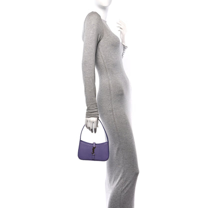 Saint Laurent Lizard Le 5 A 7 Mini Hobo Lilac 2 of 10
