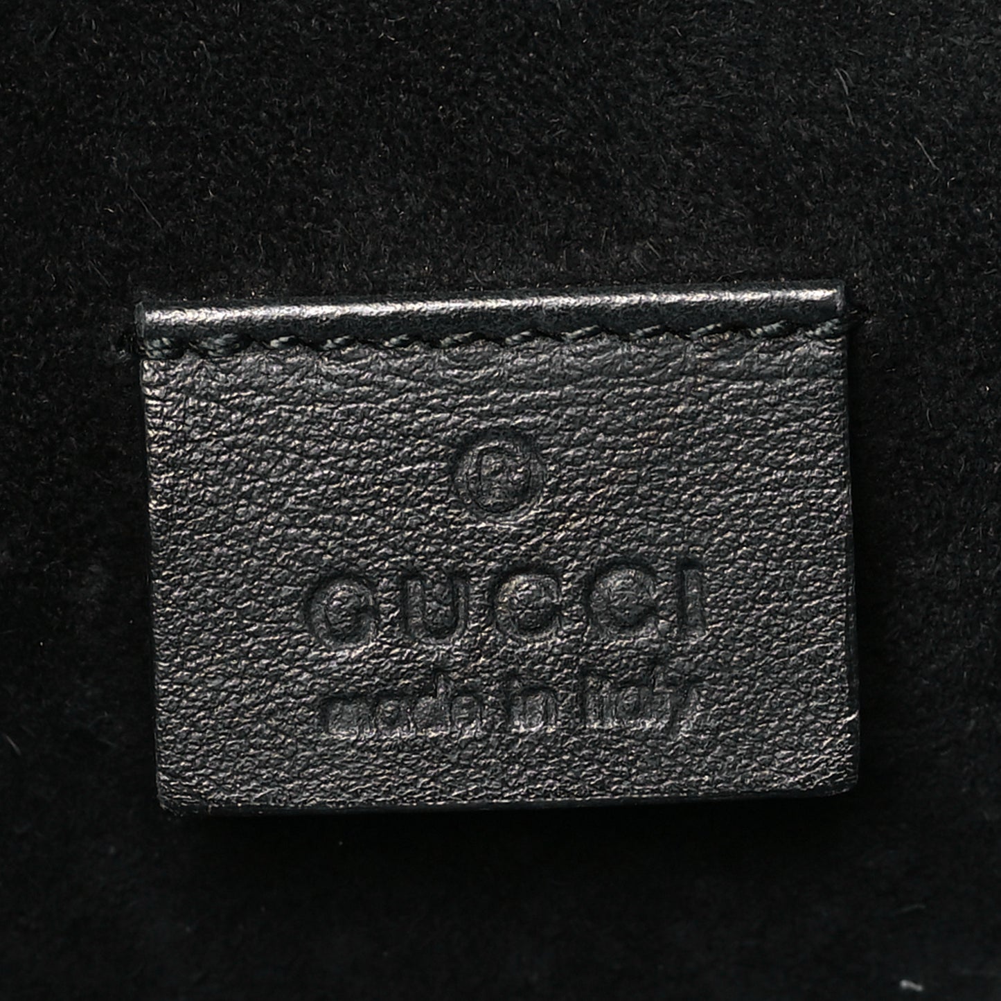 GG Supreme Monogram Small Dionysus Shoulder Bag Black