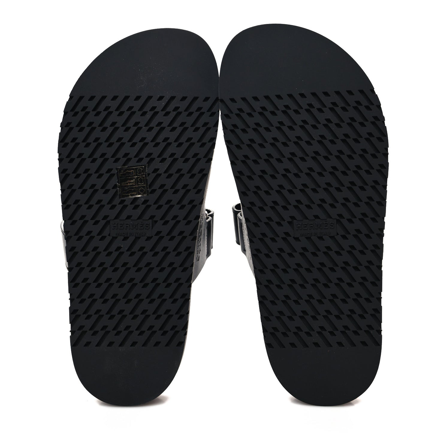 Stars Calfskin Womens Chypre Sandals 37.5 Black