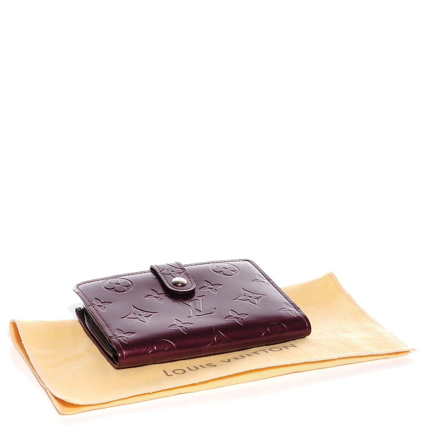 Mat French Purse Wallet Violet