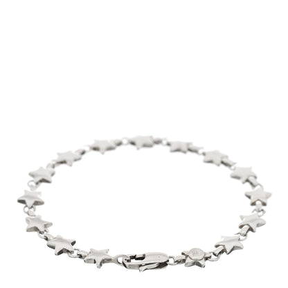 Tiffany Sterling Silver Chain of Stars Bracelet 2 of 3