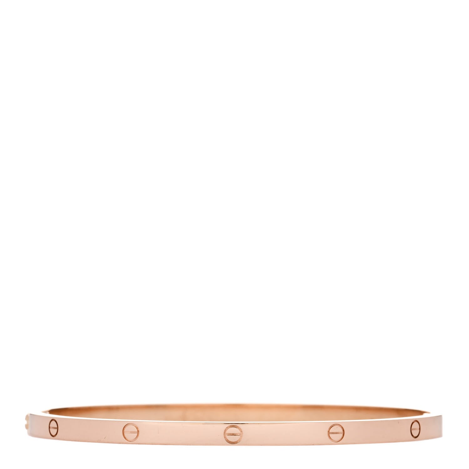 Cartier 18K Pink Gold Small LOVE Bracelet 19 2 of 8