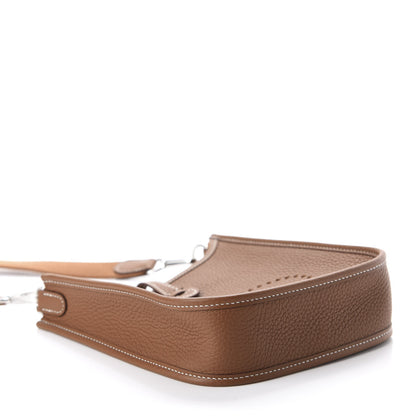 Hermes Taurillon Clemence Evelyne TPM Gold 4 of 10
